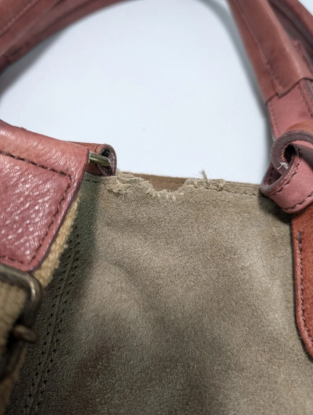 Free People We The Free Carson Convertible Leather Backpack / Tote - Flawed